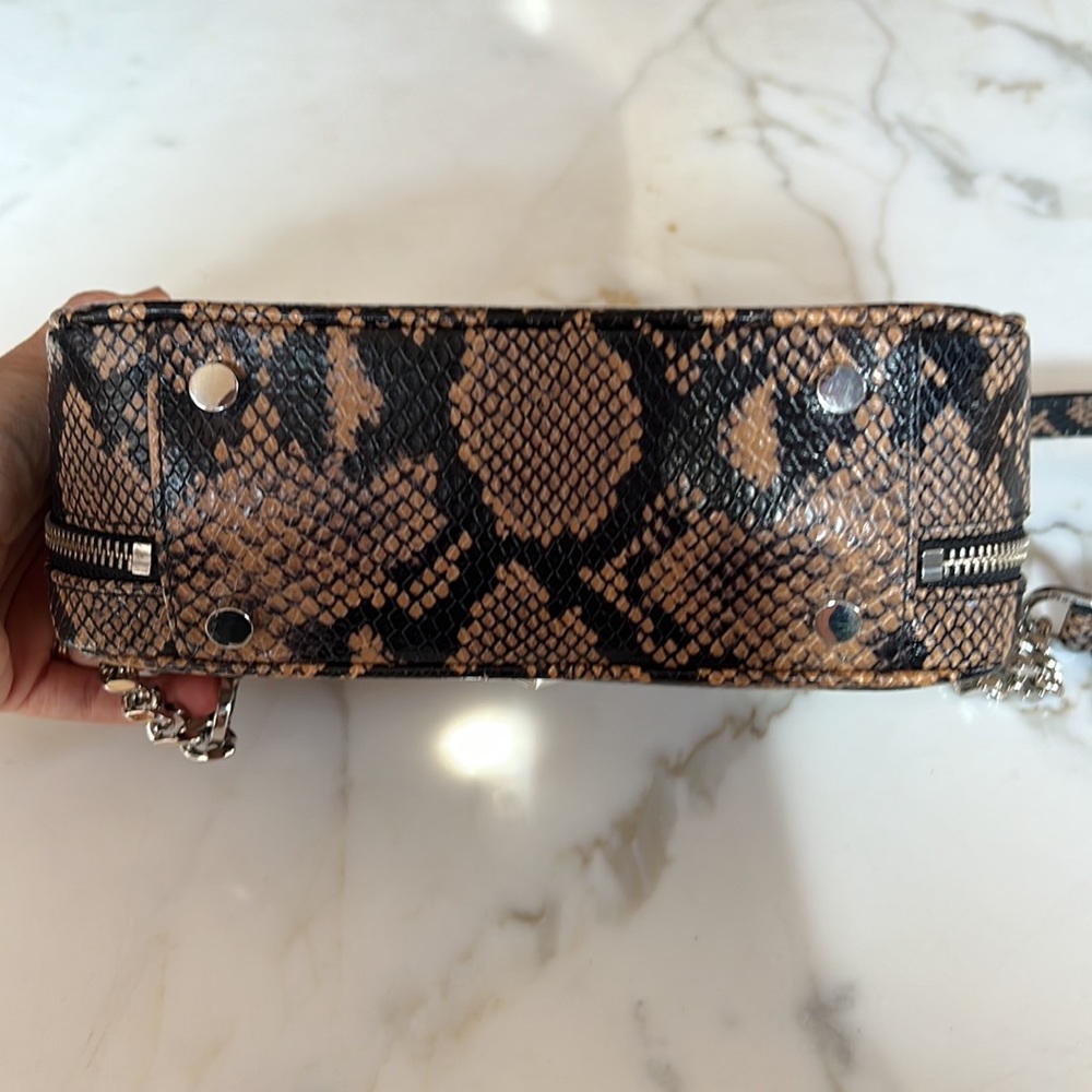 Brand New! Kooples Barbara Leather Python Effect … - image 6